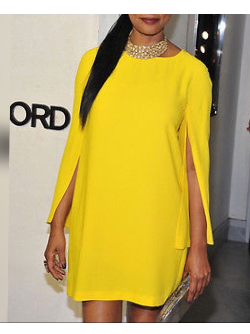 Yellow dress
